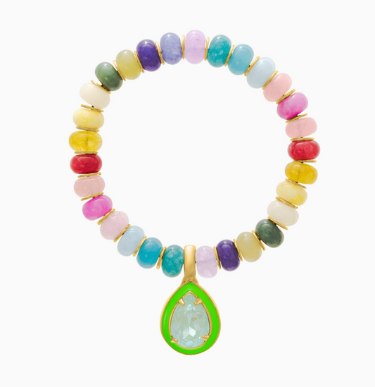 TOVA - Dakota Stretch Bracelet in Ultra Mint