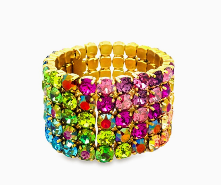 TOVA - The Olivia 5 Strand Bracelet in Bohemian Wonderland