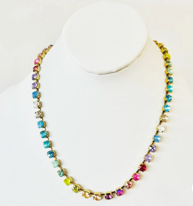 TOVA - The Sarina Necklace in Cotton Candy
