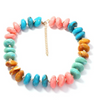 Patchwork Marble Beaded Necklace (3 colors)
