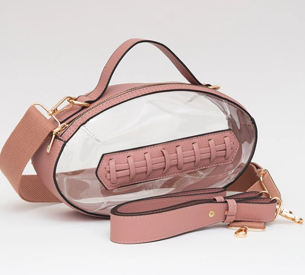 Clear Football Stadium Bag (8 colors)