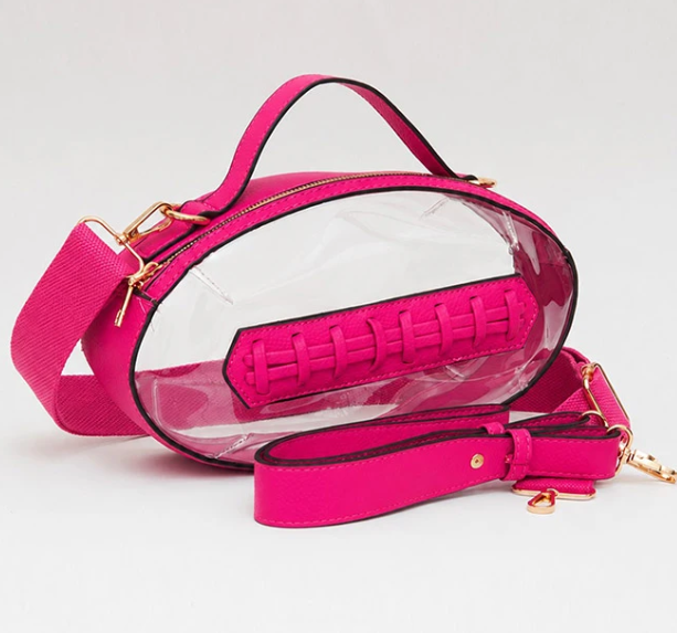 Clear Football Stadium Bag (8 colors)