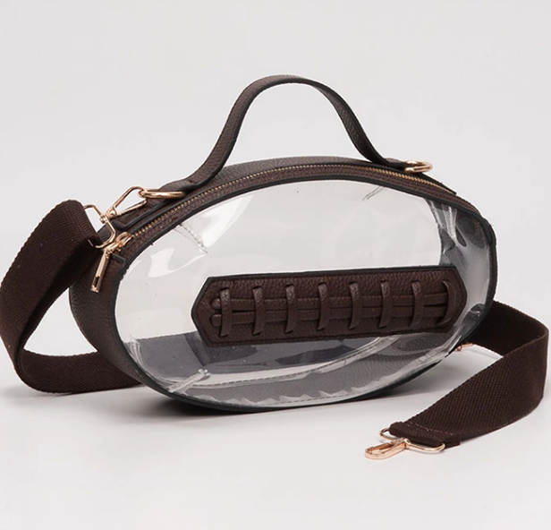 Clear Football Stadium Bag (8 colors)