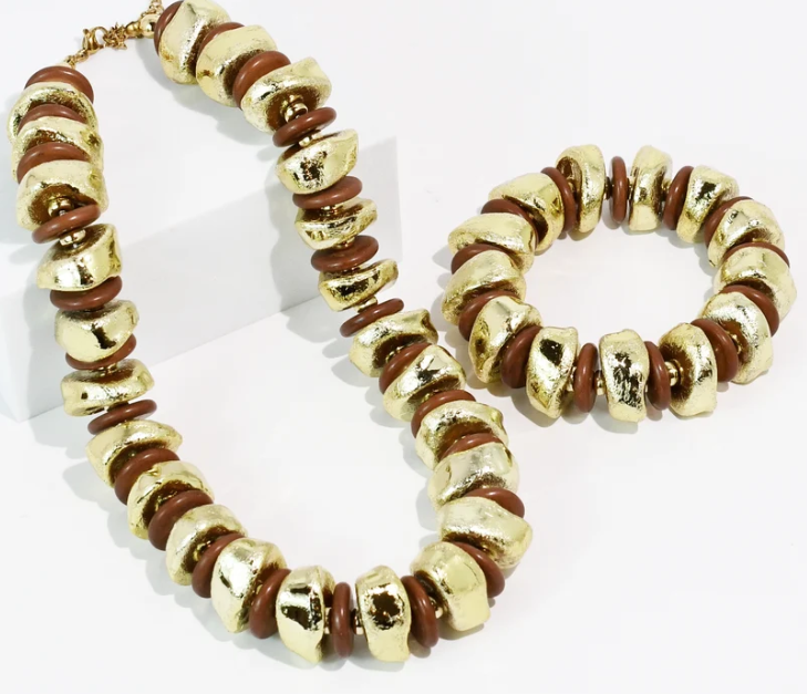 TJ - Golden Grove Necklace Set (5 Colors)