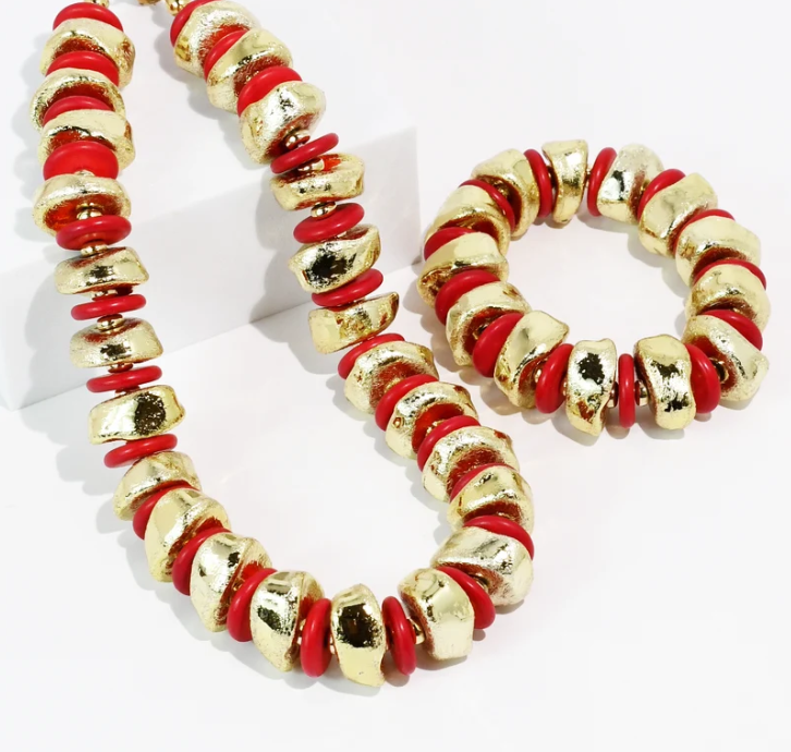 TJ - Golden Grove Necklace Set (5 Colors)