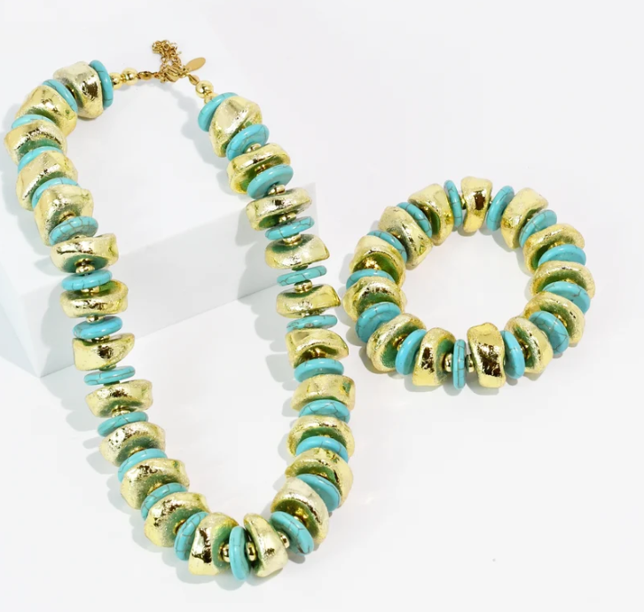 TJ - Golden Grove Necklace Set (5 Colors)