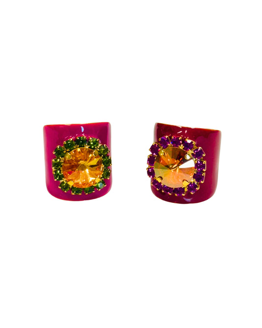 TOVA -The Jacci Ring in Enamel (2 colors)
