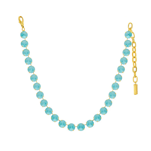 TOVA - The Sofia Necklace - Light Turquoise Matt