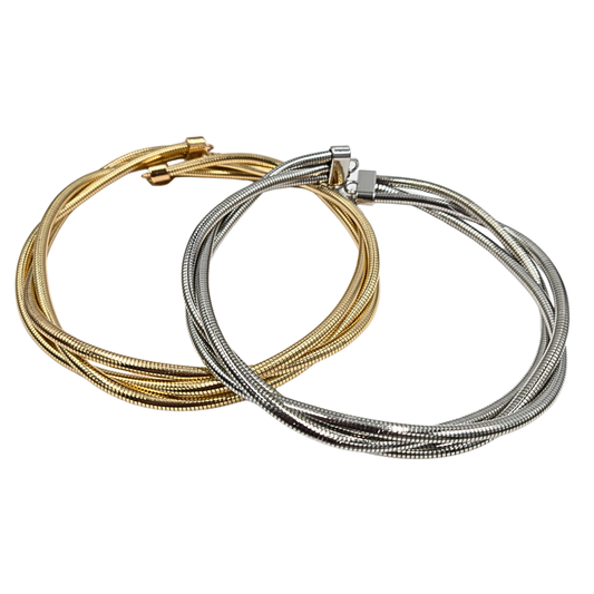 Snake Chain Twisted Choker (2 colors)