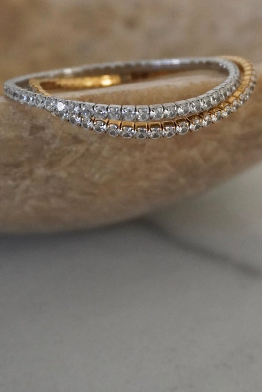 WP - STRETCHY TENNIS BRACELET (2 colors)