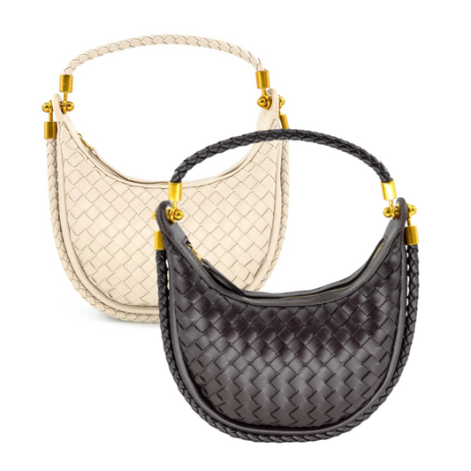 The Lola Woven Hobo Bag (2 colors)