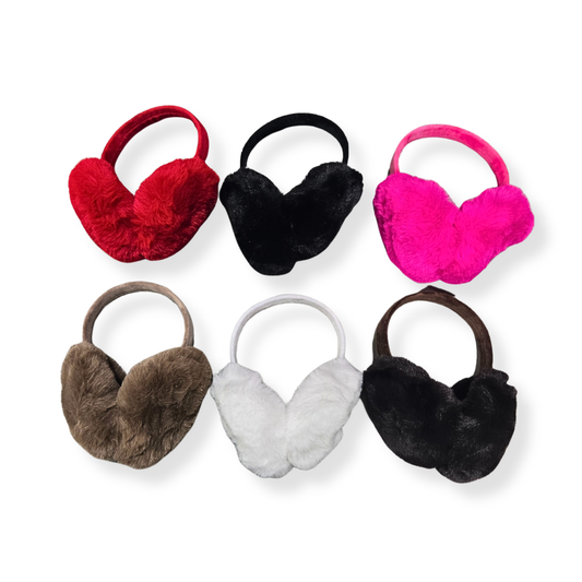 Faux Fur Ear Muffs (6 colors)