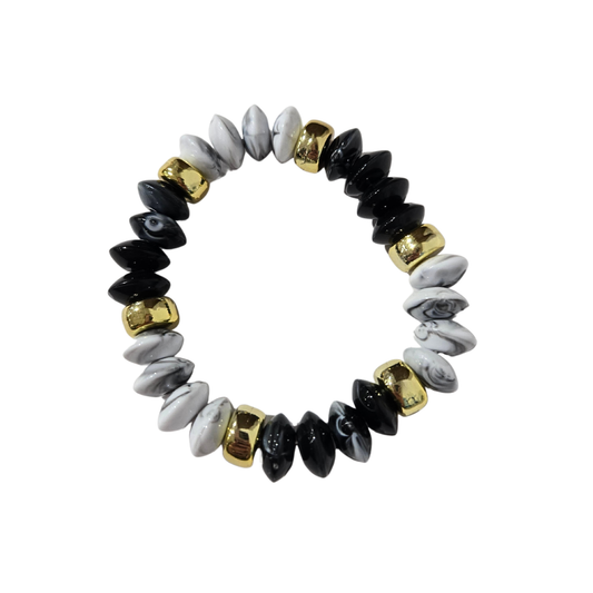 TJ - Black Day Dream Beaded Bracelet