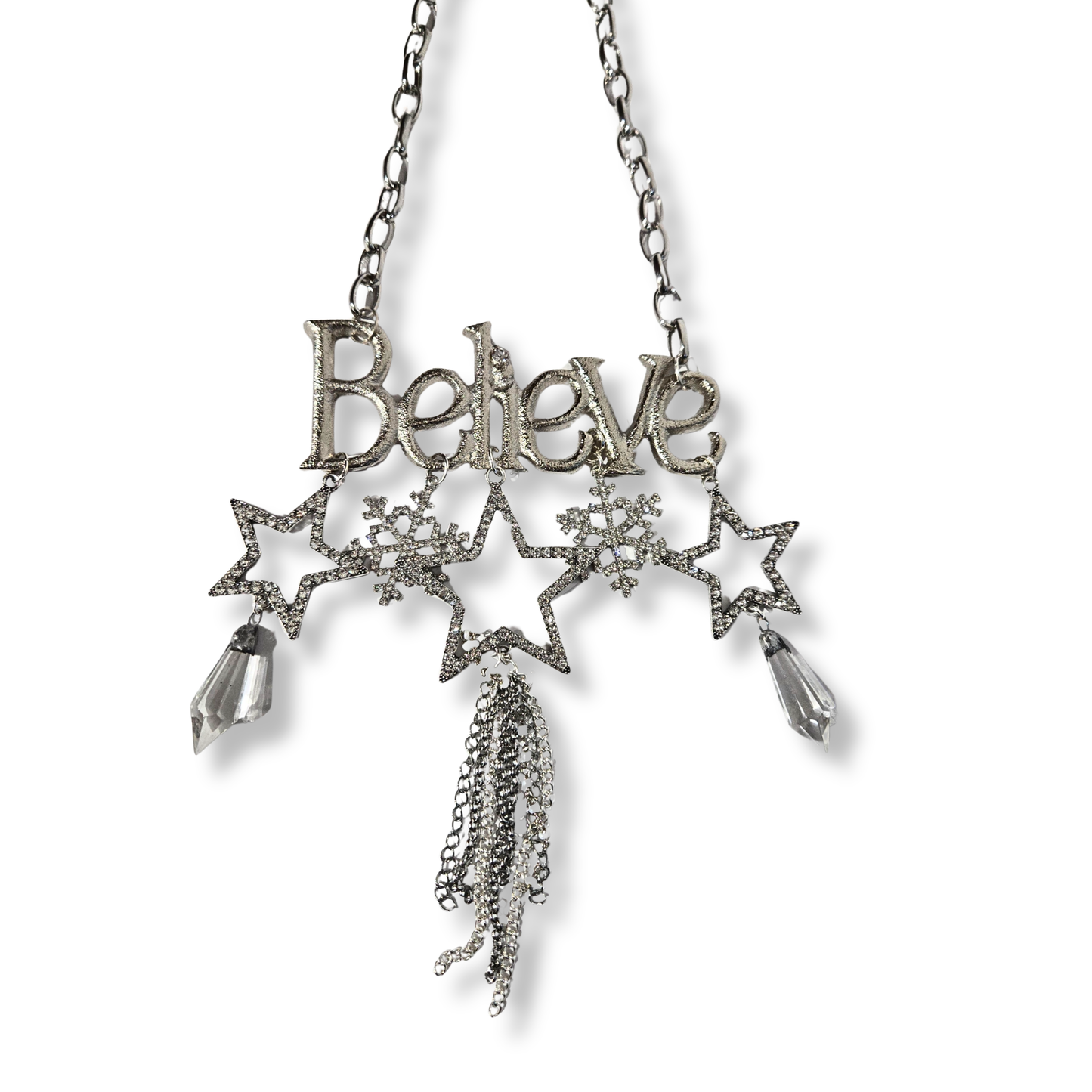 Just Believe Charm Necklace