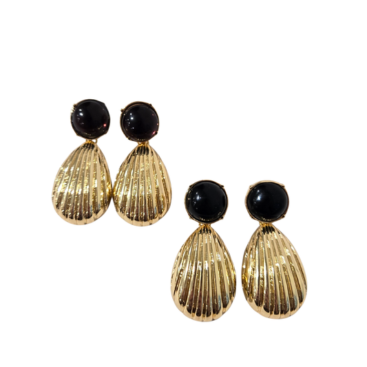 Golden Shell Earrings (2 colors)