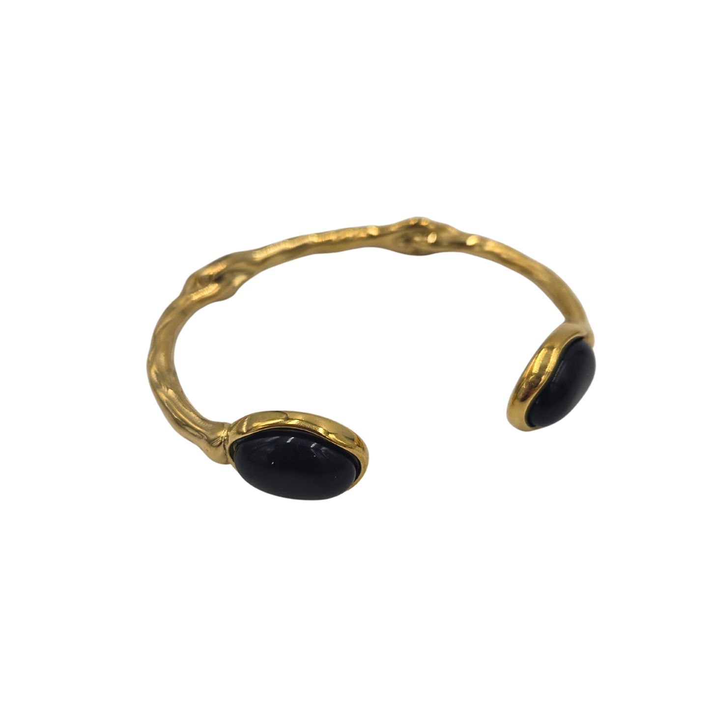 Black Onyx Cuff Bracelet
