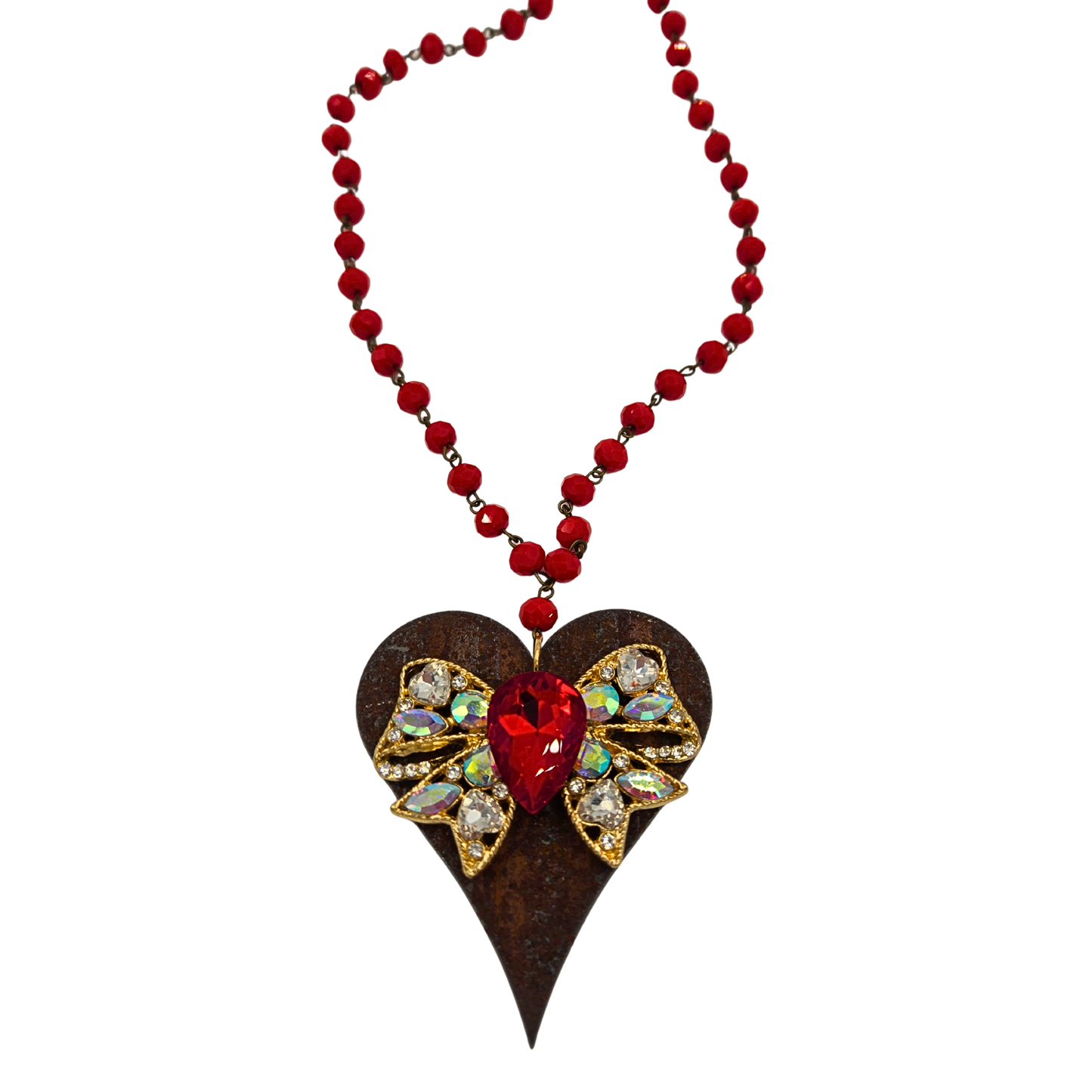 Gypsy South - Rustic Glam Bow Necklace