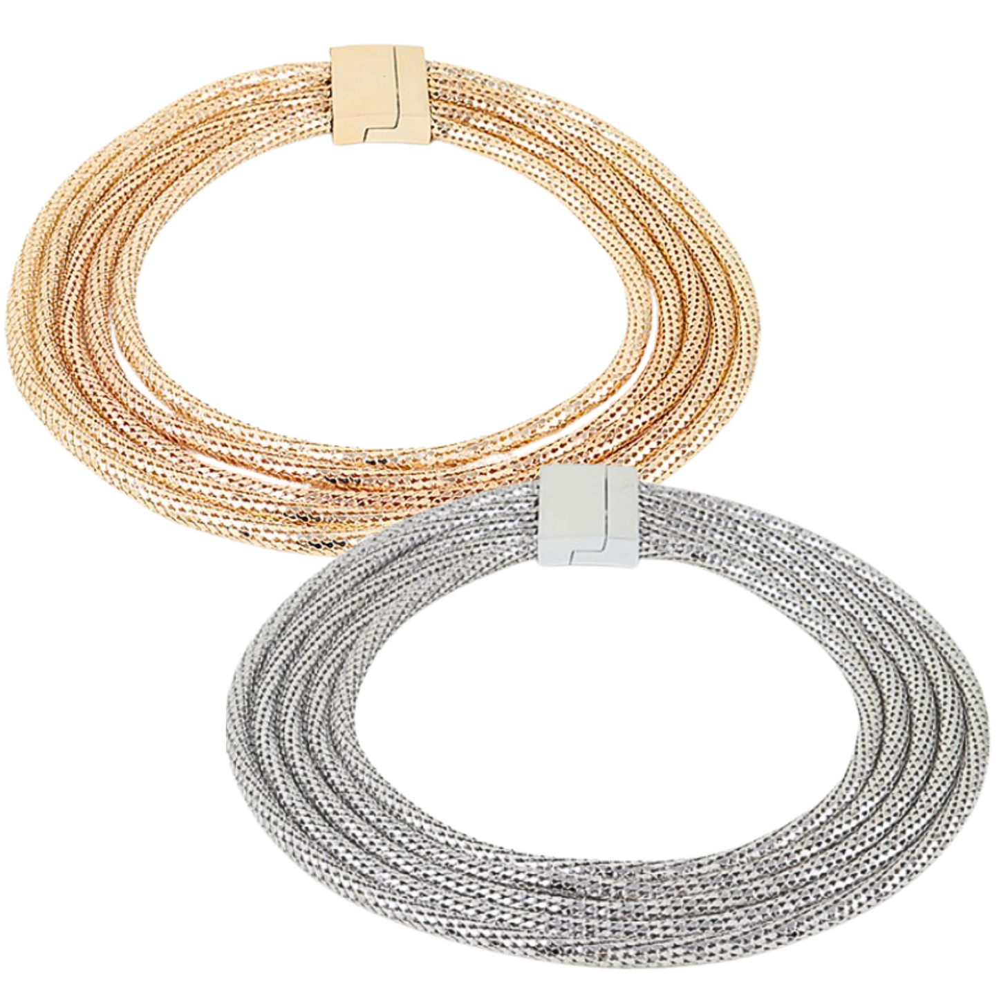 Layered Snake Chain Necklace (2 colors)