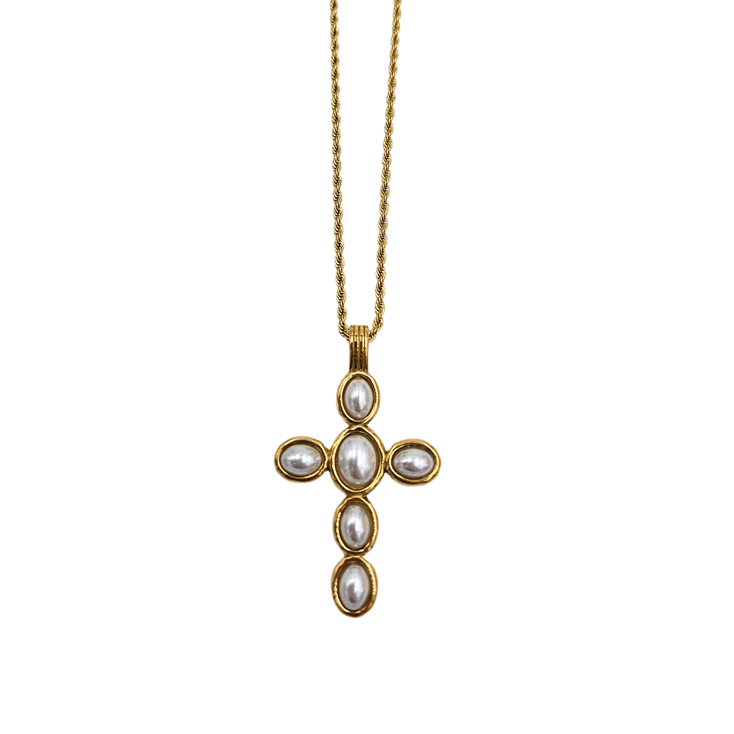 TJ - Pearl Faith Necklace