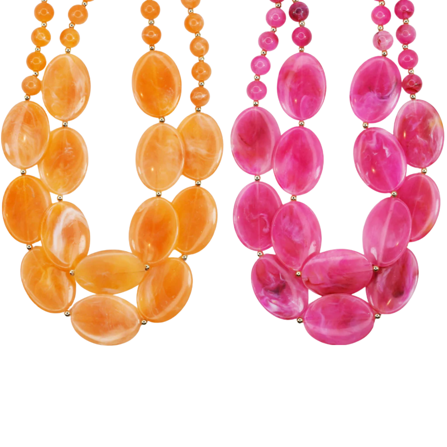 TJ - Double Haze Necklace (2 colors)