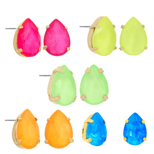 TOVA - Lumi Stud in Electric (5 Colors)