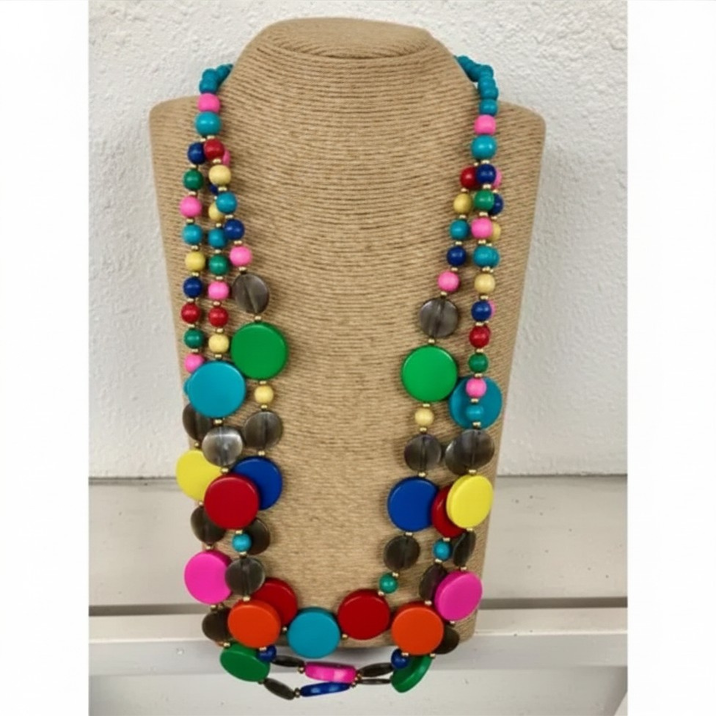 Rainbow Cascade Necklace