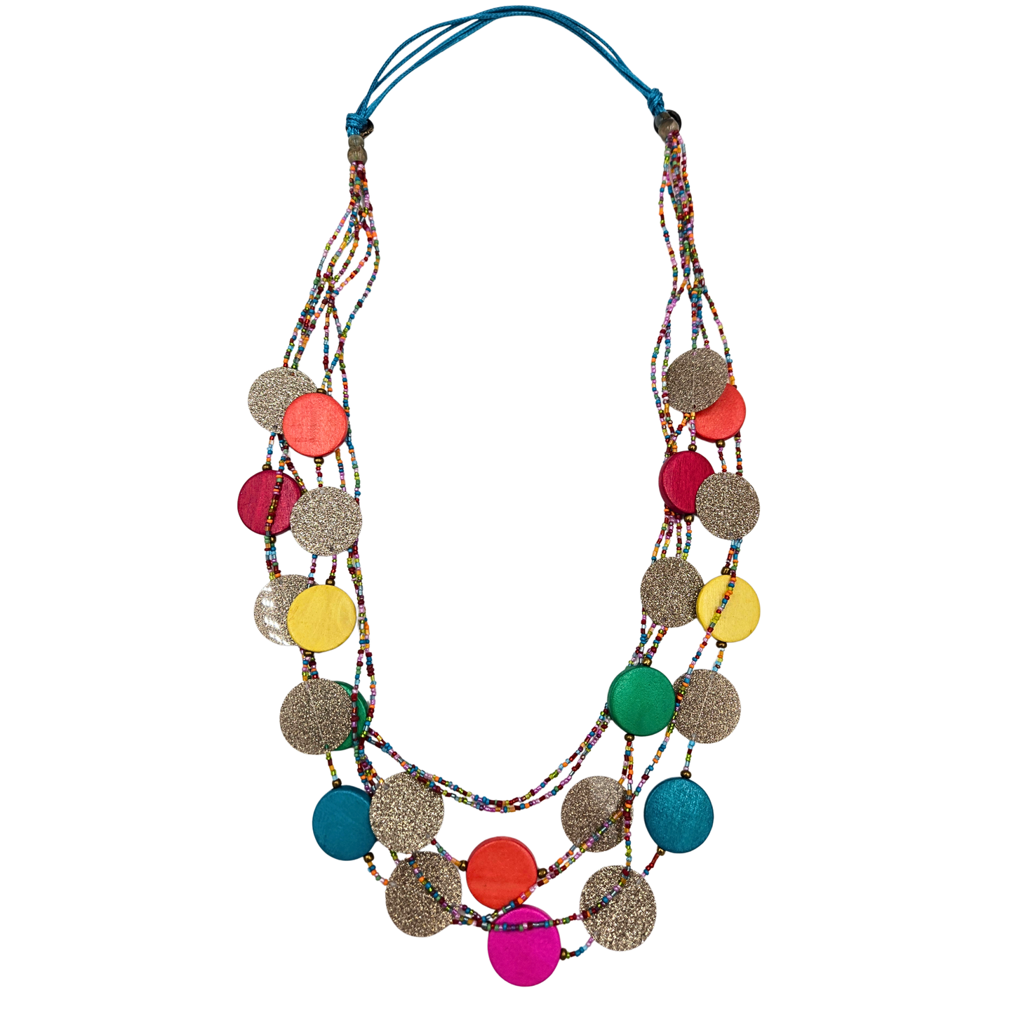 Confetti Party Statement Necklace