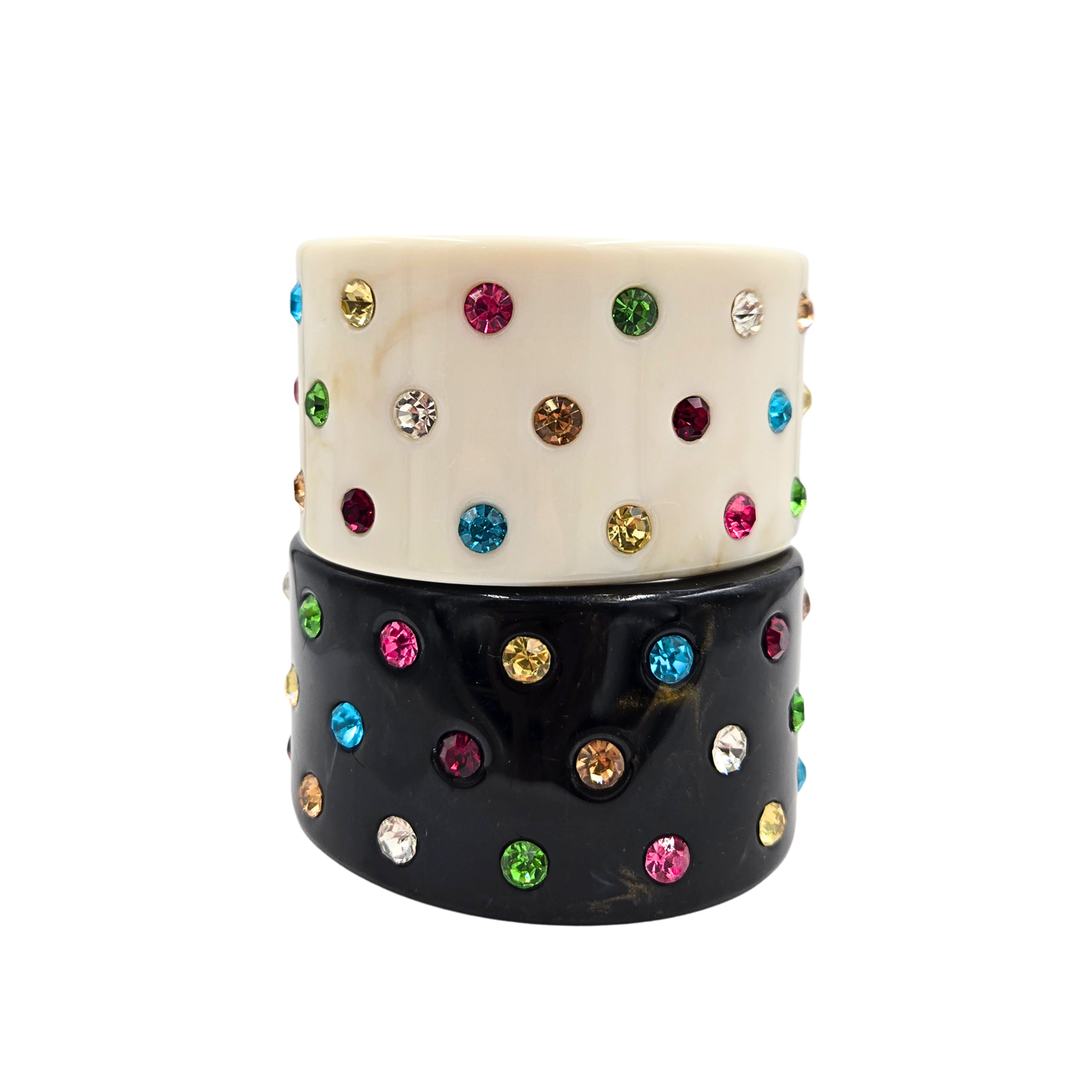 Chunky Sparkle Marble Cuff (2 colors)