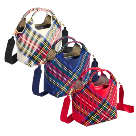 Robbie Plaid Mini Tote (3 Colors)