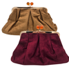 The Aura Suede Clutch (2 colors)