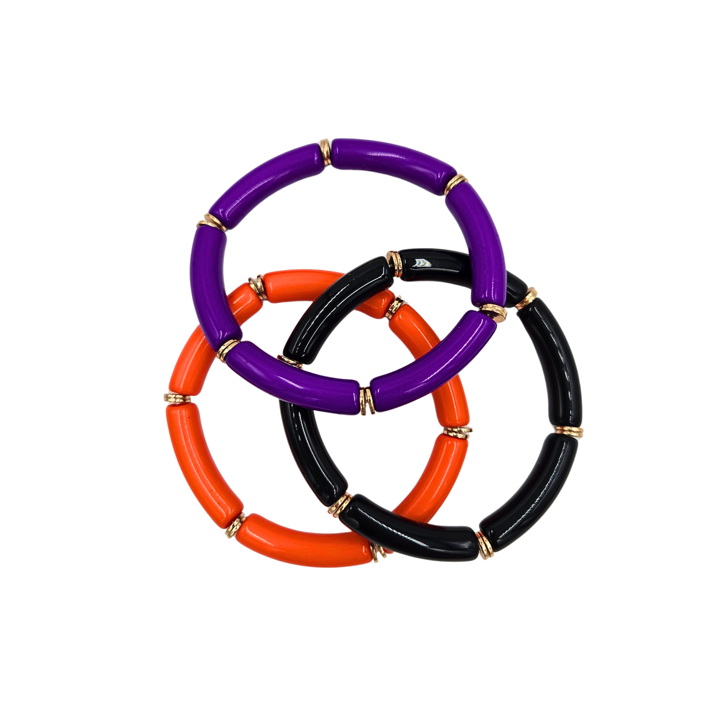 Halloween Stretch Bracelet Stack