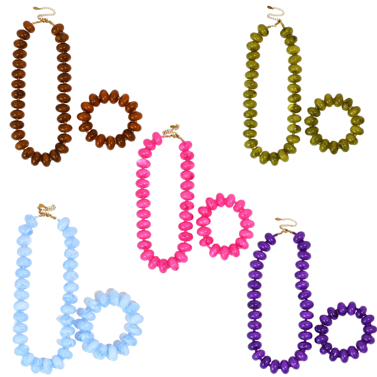 TJ - Sugar Beads Set (5 Colors)