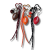 Football Fan Rope Heart Bag Charm