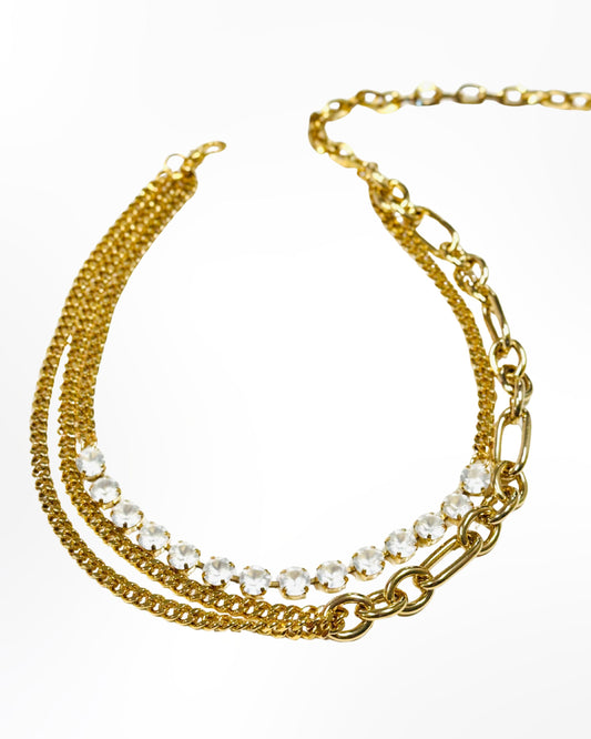 TOVA - Cricket Necklace - Matt White