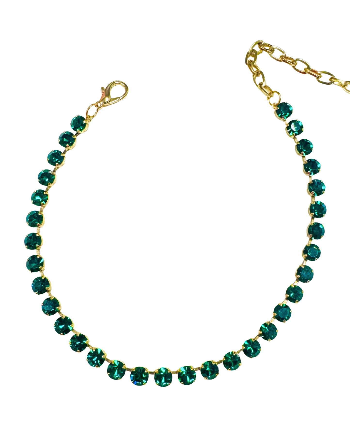 TOVA - The Oakland Necklace - Christmas Green