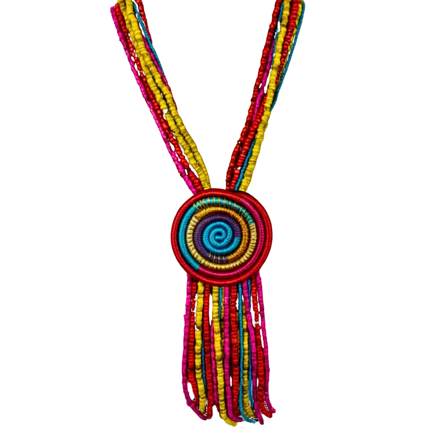 Spiral Statement Necklace