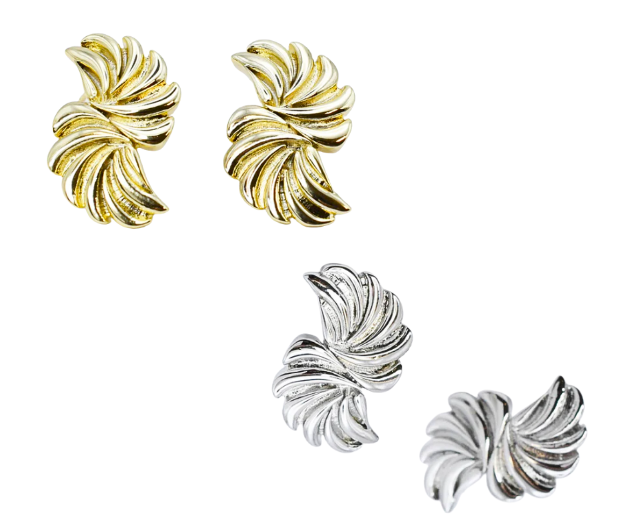 TJ - Pinwheel Earrings (2 colors)