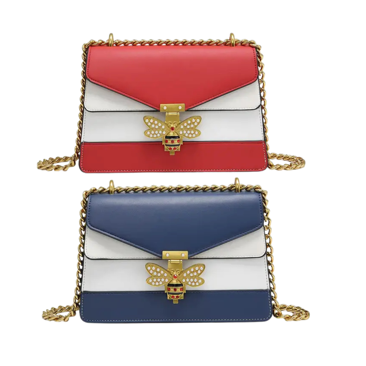 Jeweled Bee Crossbody (2 Colors)