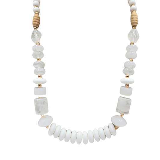 The Jocelyn Necklace - White