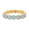 TOVA - Croatia Stretch Bracelet - Ultra White Opal Fairy Dust ( Colors)