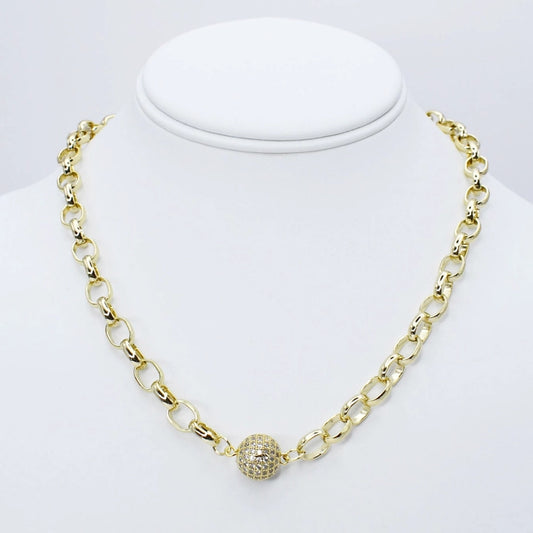 TJ  -  Pixie Pearl Chain Necklace
