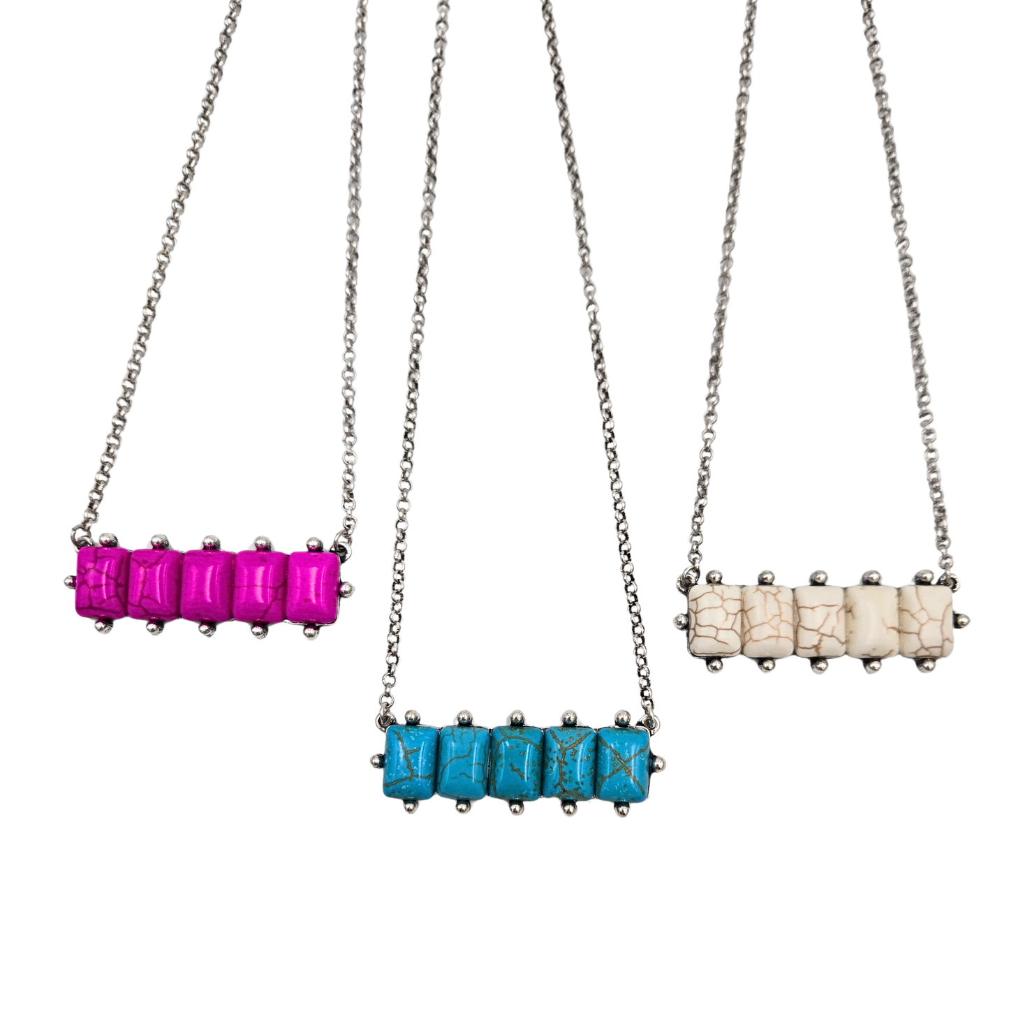 Boho Bar Pendant Necklace (3 colors)