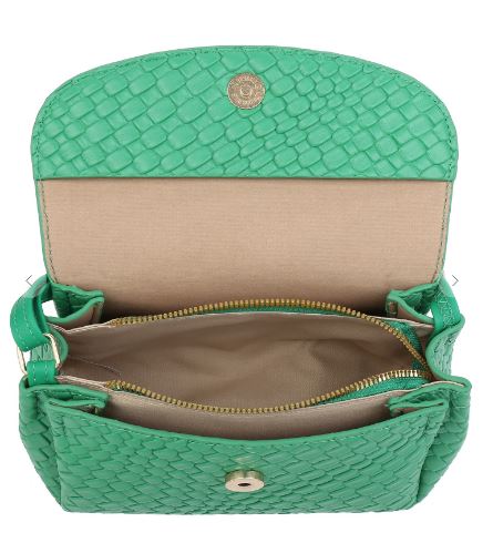 Woven Flap Crossbody Bag- 3 Colors