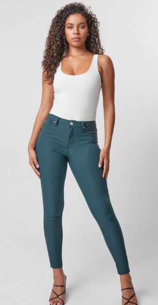 Hyper-Stretch Skinny Jeans (Reg and Plus) - 9 Colors