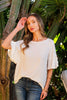 Ribbed Textured Top - 2 Colors