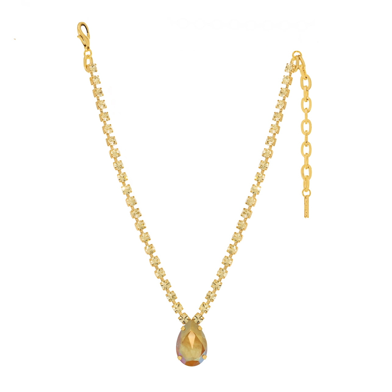 TOVA - Melinda Necklace in Verde Linen Ignite