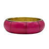 Brass Bangle with Colorful Bone (5 Colors)