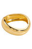 Creative Wide Chunky Bangle Bracelet (2 colors)