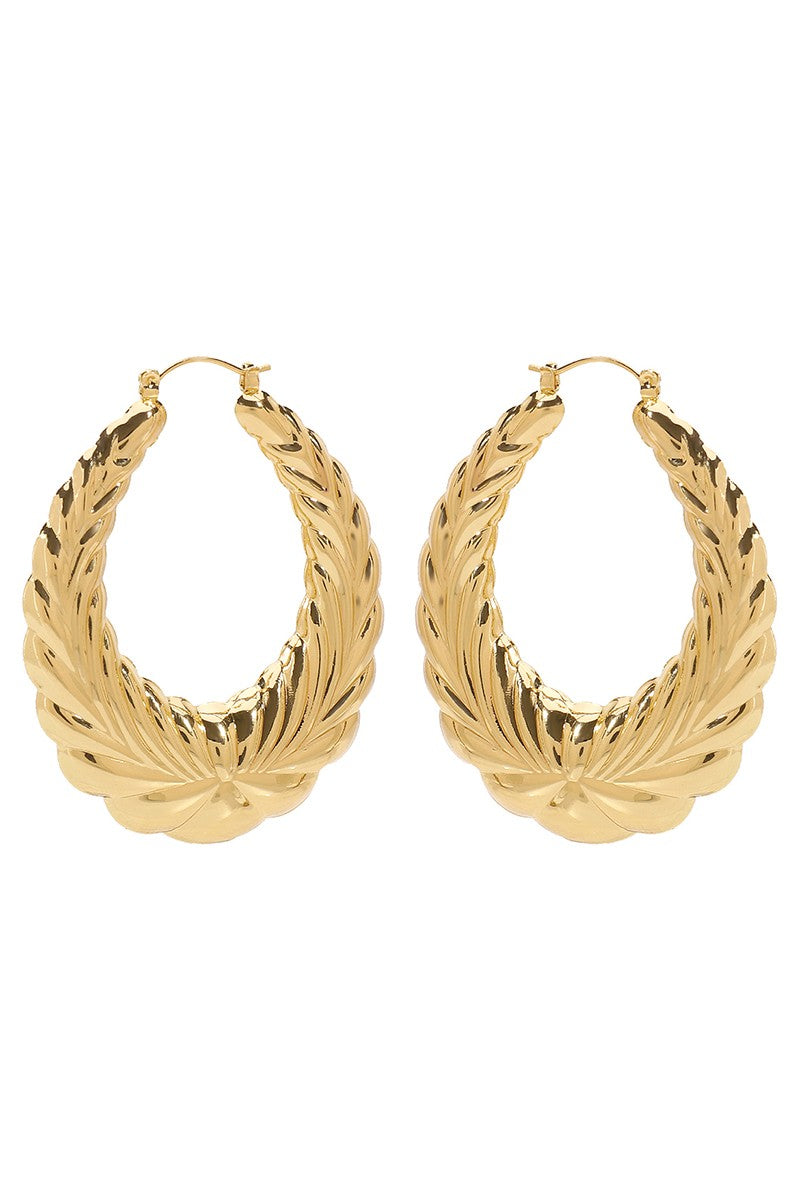 Esmerelda Chunky Hoop Earrings