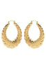 Esmerelda Chunky Hoop Earrings